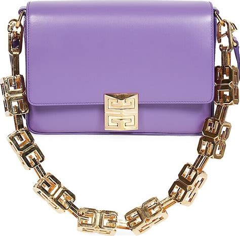 givenchy cube chain leather bag